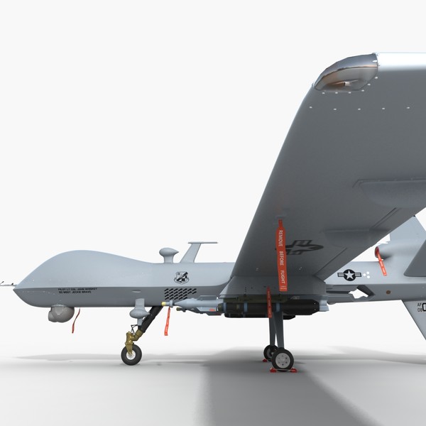 mq-9 predator 3d max - MQ-9 Predator... by HD_Ready
