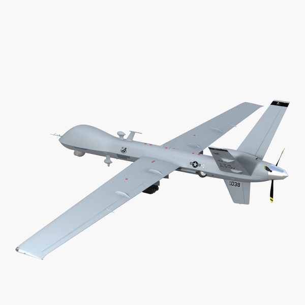 mq-9 predator 3d max - MQ-9 Predator... by HD_Ready