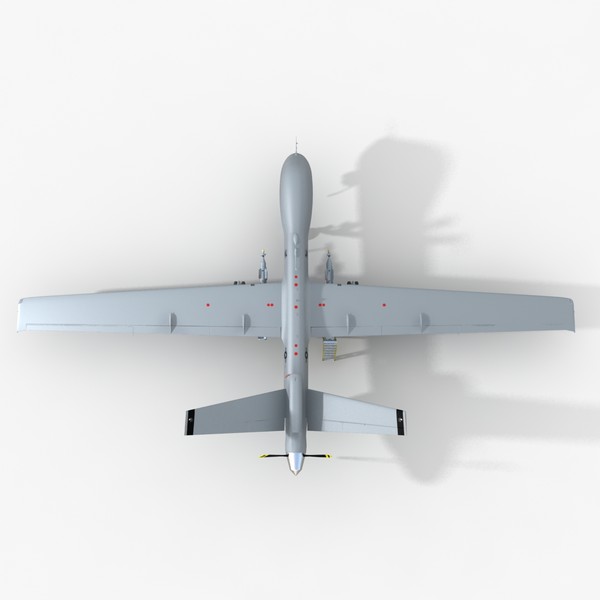 mq-9 predator 3d max - MQ-9 Predator... by HD_Ready