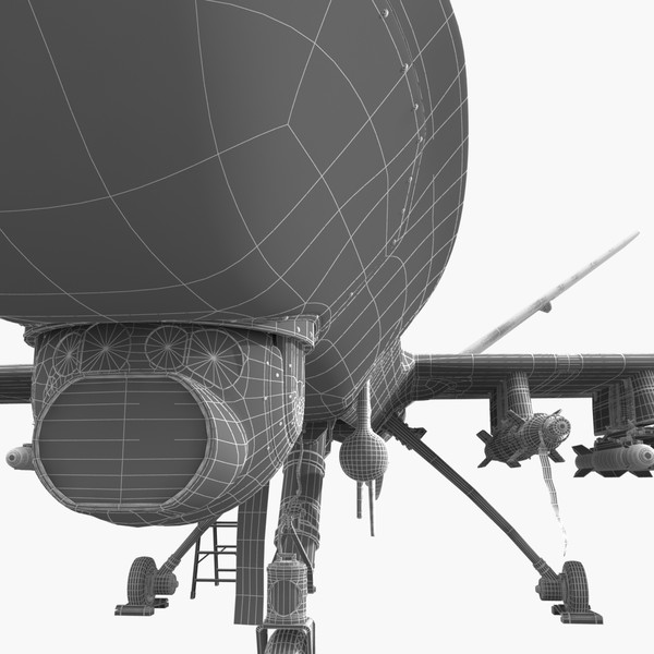 mq-9 predator 3d max - MQ-9 Predator... by HD_Ready