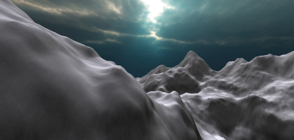 3d beautiful snowy mountains snow - Snowy Mountains by elijah3d