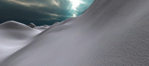 3d beautiful snowy mountains snow - Snowy Mountains by elijah3d