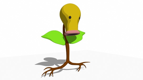 bellsprout 3d model - Bellsprout by GPjube