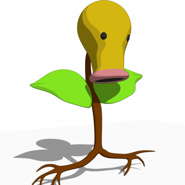 bellsprout 3d model - Bellsprout by GPjube