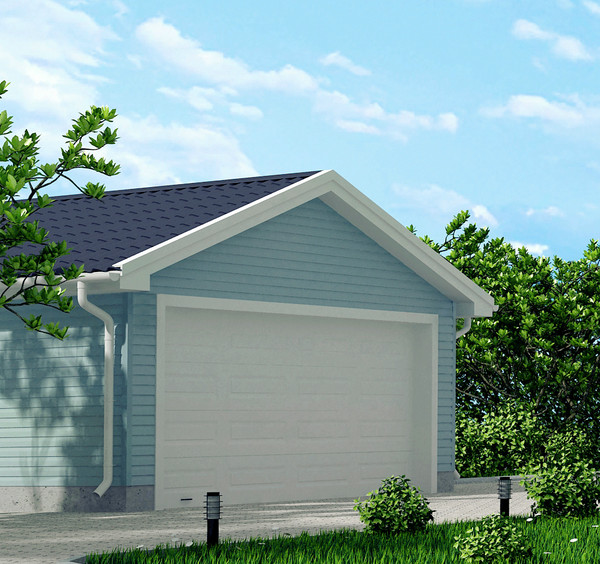 3d model garage - Garage by DC12V