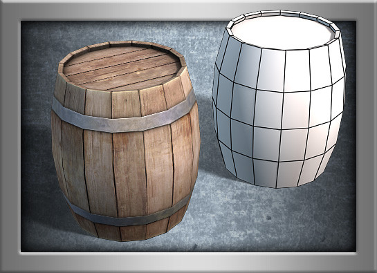 wooden drum 3d model - Drum... by Braindrain85