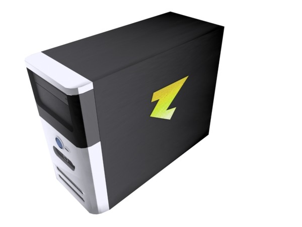 3d desktop computer model - Desktop Computer by zanryushinen