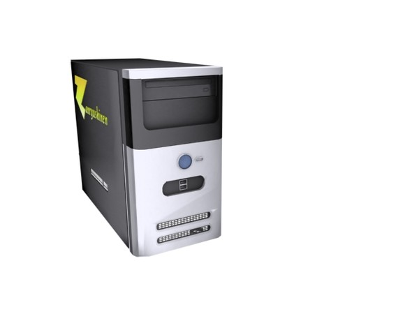 3d desktop computer model - Desktop Computer by zanryushinen