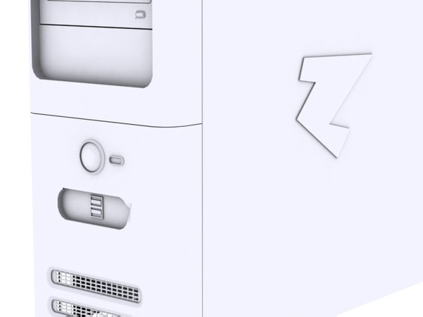3d desktop computer model - Desktop Computer by zanryushinen