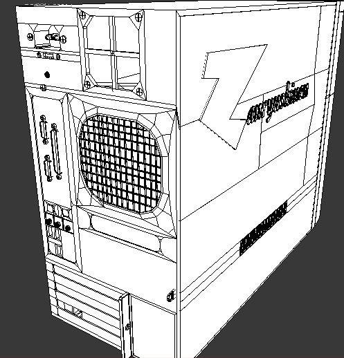 3d desktop computer model - Desktop Computer by zanryushinen