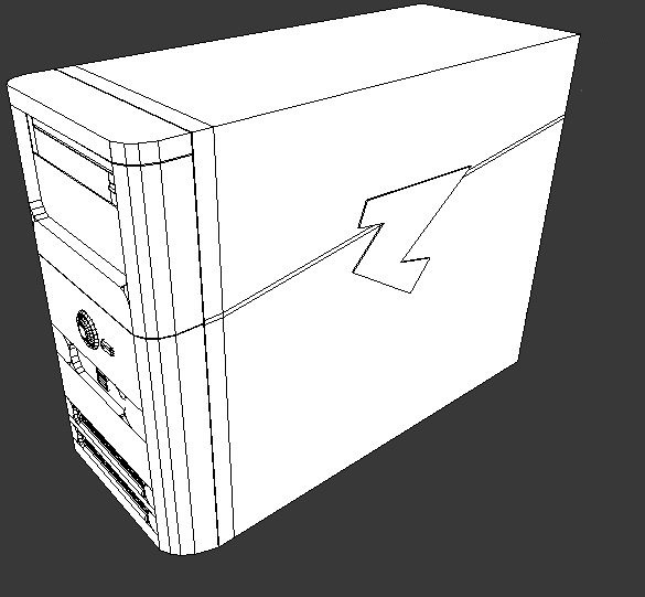 3d desktop computer model - Desktop Computer by zanryushinen
