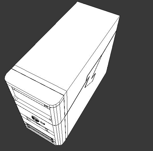 3d desktop computer model - Desktop Computer by zanryushinen