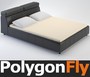 3d model bed