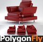 3d model couch sofa