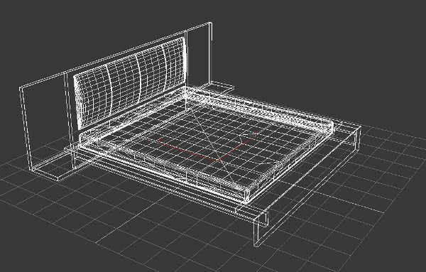 max bed - Bed_08 by PolygonFly