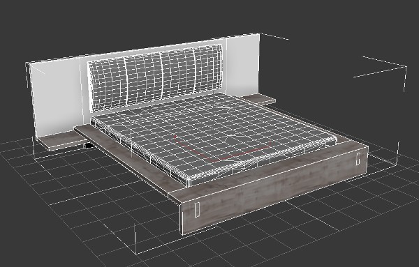 max bed - Bed_08 by PolygonFly