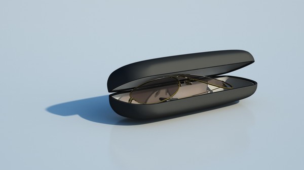 3dsmax sunglasses case - sunglasses with case by Metalspray