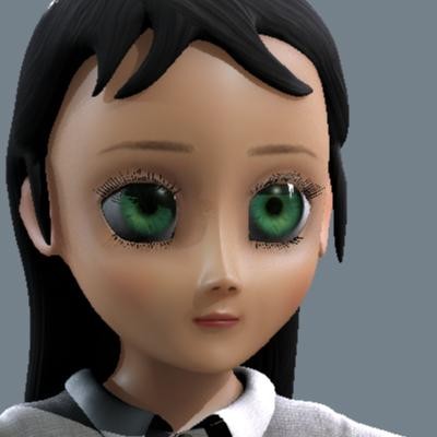 3d ma sali cartoon character - Sali by MKMS