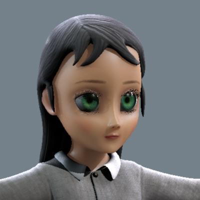 3d ma sali cartoon character - Sali by MKMS