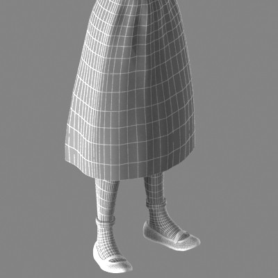 3d ma sali cartoon character - Sali by MKMS
