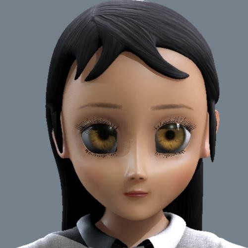 3d ma sali cartoon character - Sali by MKMS