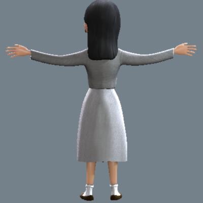 3d ma sali cartoon character - Sali by MKMS