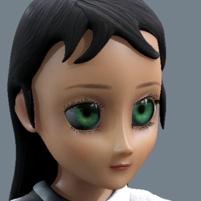 3d ma sali cartoon character - Sali by MKMS