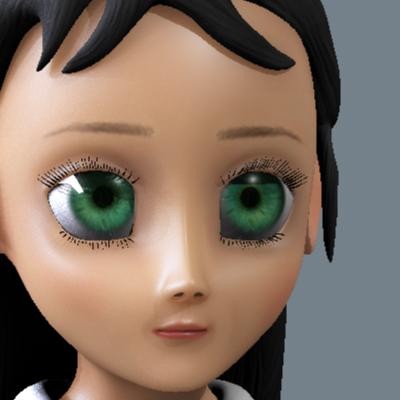 3d ma sali cartoon character - Sali by MKMS