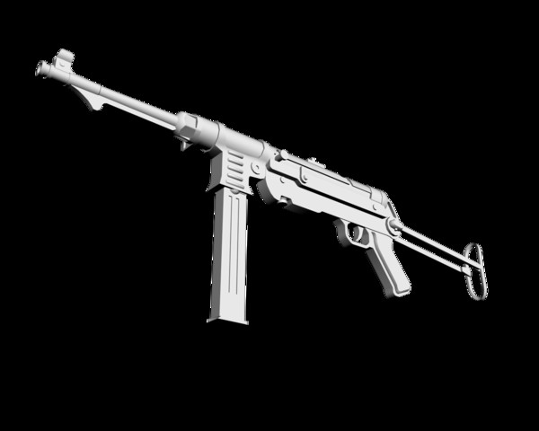 3d model mp40 mp 40 - MP40 by mateogala