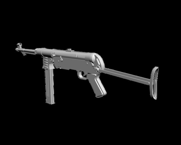 3d model mp40 mp 40 - MP40 by mateogala