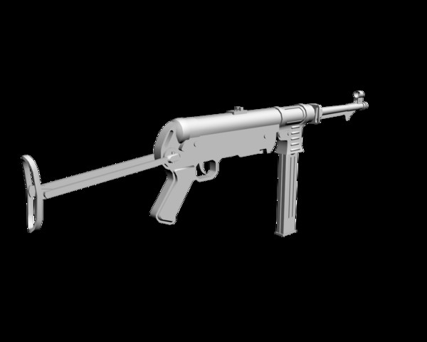 3d model mp40 mp 40 - MP40 by mateogala