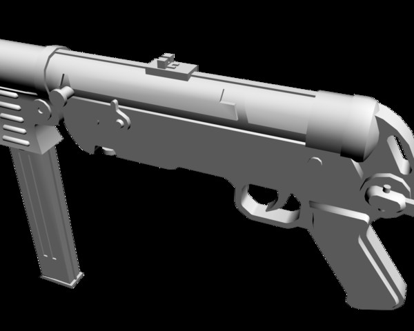 3d model mp40 mp 40 - MP40 by mateogala