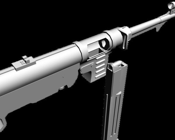 3d model mp40 mp 40 - MP40 by mateogala