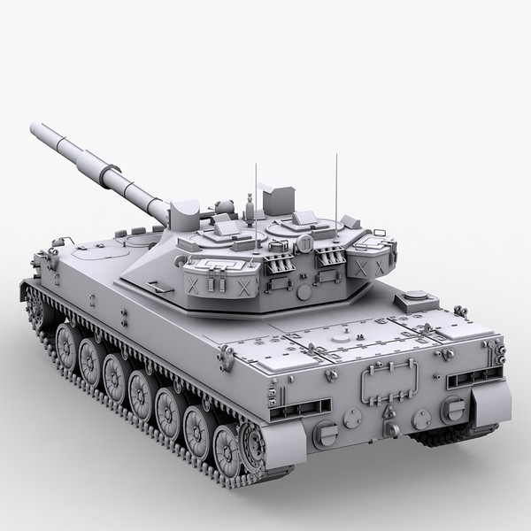 3ds 2s25 tank destroyer - 2S25 Sprut Russian tank by Sandu_Bublic