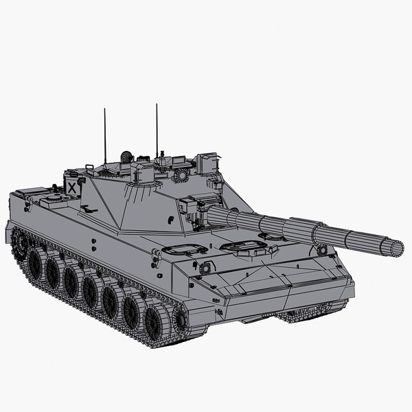 3ds 2s25 tank destroyer - 2S25 Sprut Russian tank by Sandu_Bublic