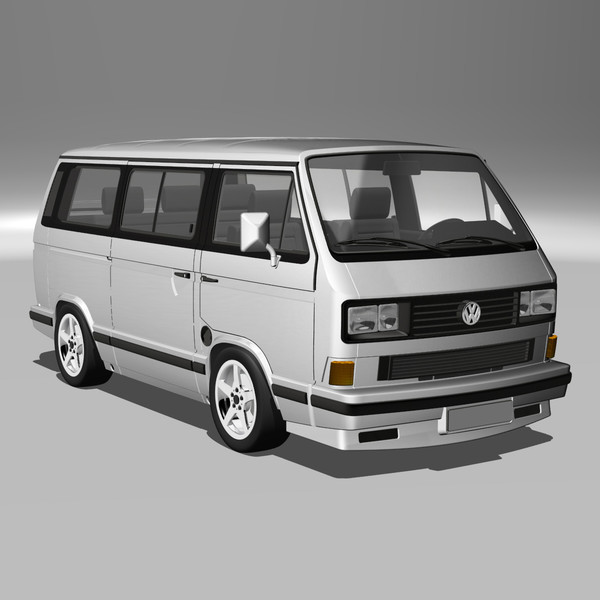 t3 caravelle gti obj - VW T3 Caravelle GTI 1989 by DreiDe