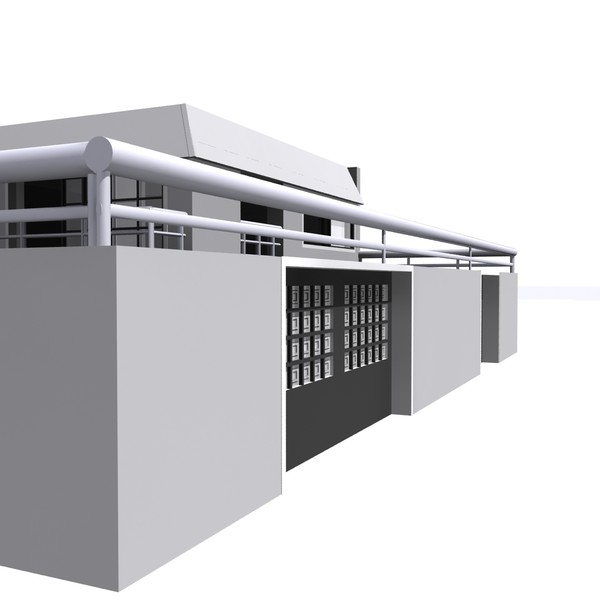 windows doors open 3d model - House by MotionMediaWorkshop