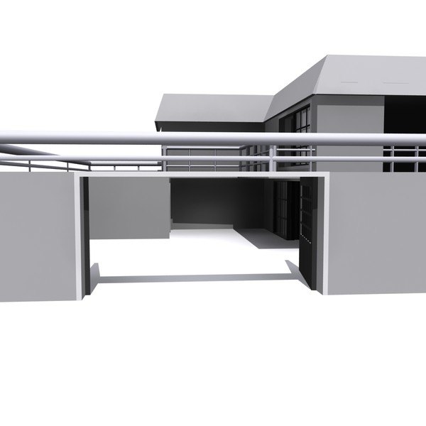 windows doors open 3d model - House by MotionMediaWorkshop