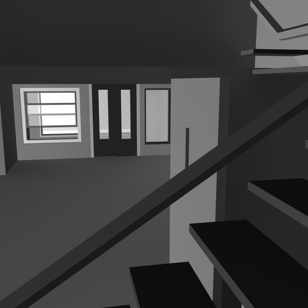 windows doors open 3d model - House by MotionMediaWorkshop