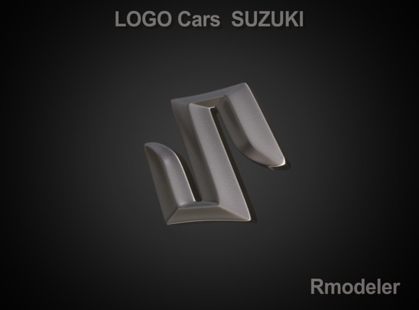 x suzuki vehicles cars - Suzuki 3d Logo by Serega Rozhnov