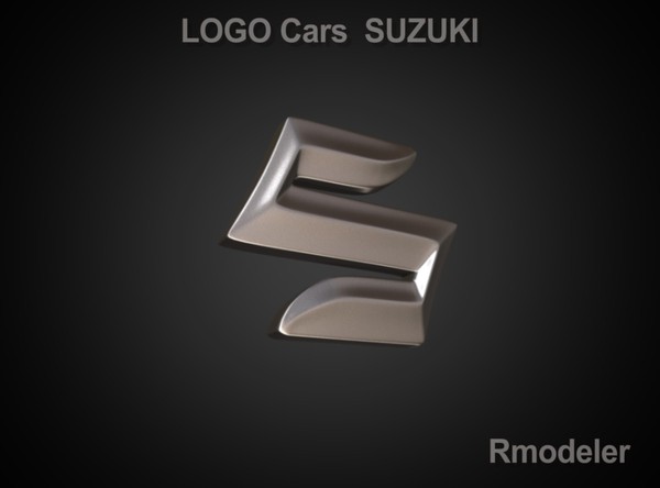 x suzuki vehicles cars - Suzuki 3d Logo by Serega Rozhnov