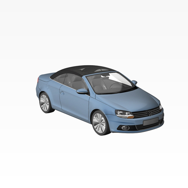 3d new eos 2011 model - VW Eos 2011 by DreiDe