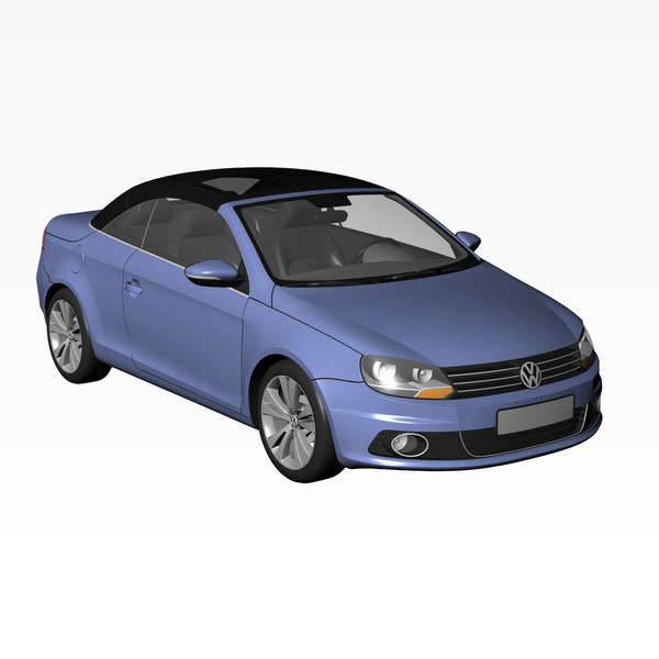 3d new eos 2011 model - VW Eos 2011 by DreiDe