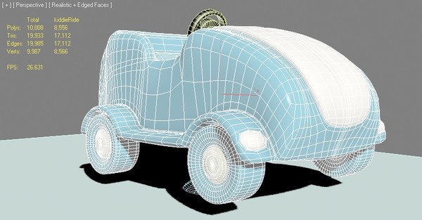 3d model kiddie ride - kiddie ride by arcaneAesthetics