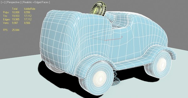 3d model kiddie ride - kiddie ride by arcaneAesthetics