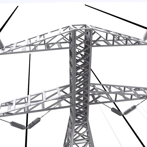 3d model tower industrial - Electric Tower... by MotionMediaWorkshop