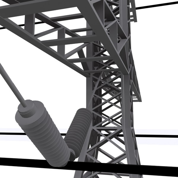 3d model tower industrial - Electric Tower... by MotionMediaWorkshop