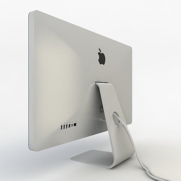 3d realistic apple led display model - Apple Thunderbolt Led Cinema Display Lion OSX by Electronics_Pro