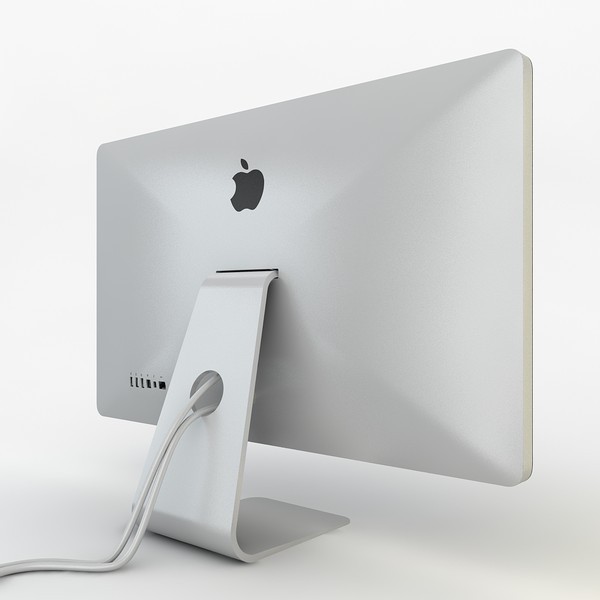 3d realistic apple led display model - Apple Thunderbolt Led Cinema Display Lion OSX by Electronics_Pro
