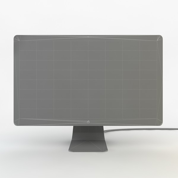 3d realistic apple led display model - Apple Thunderbolt Led Cinema Display Lion OSX by Electronics_Pro